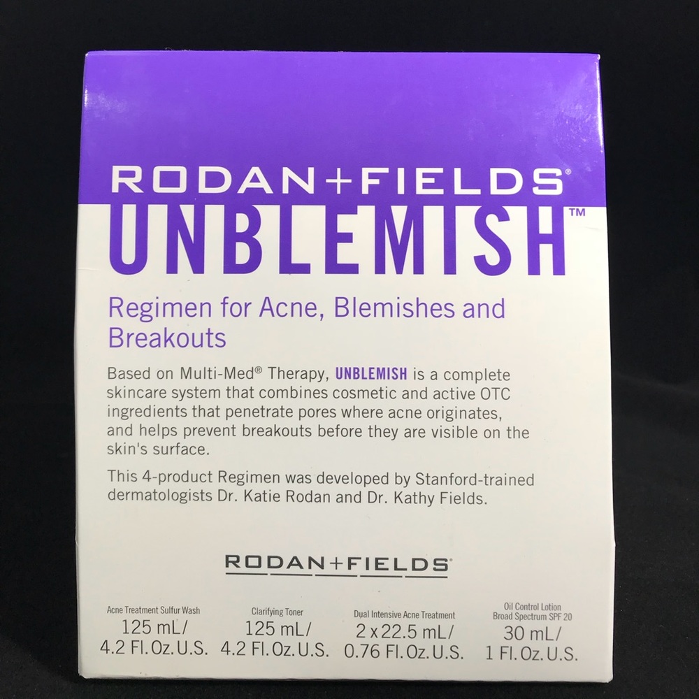 Rodan & Fields Unblemished Skin Care